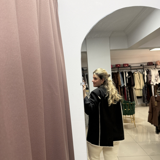 Asimetrik kesim blazer