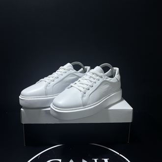 BEYAZ SNEAKERS DERİ 