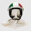 Vespa Italy Flag Açık Kask