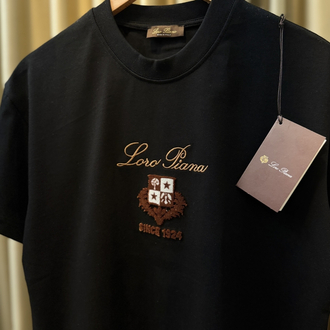 Loro Piana Nakış İşlemeli T-shirt