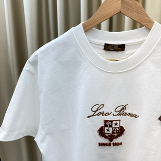 Loro Piana Nakıs İşlemeli T-shirt