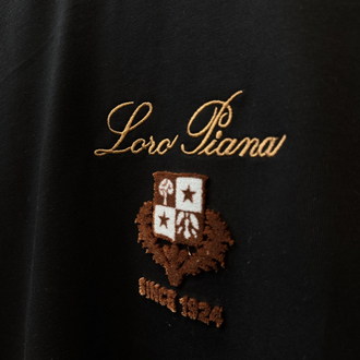 Loro Piana Nakış İşlemeli T-shirt