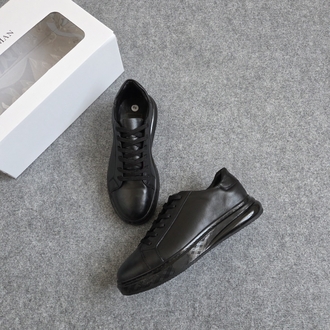 siyah air - hakiki deri - Air taban comfort sneakers