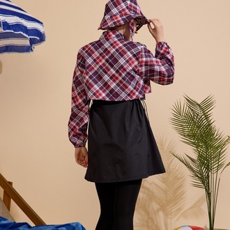 Kadın Tesettür Mayo 5'li Set Yarım Kapama Fermuarlı. 1.599,00 TL