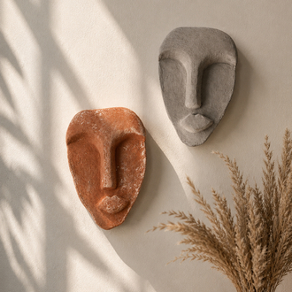 FACES | İkili Duvar Dekoru