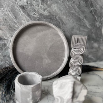 Grey Büst Set