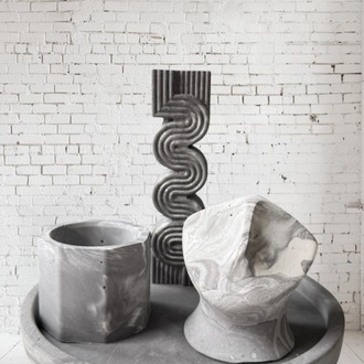 Grey Büst Set