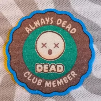 Peak: Always Dead Club Member - Simli Sticker