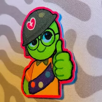Peak: Her Şey Yolunda - Simli Sticker