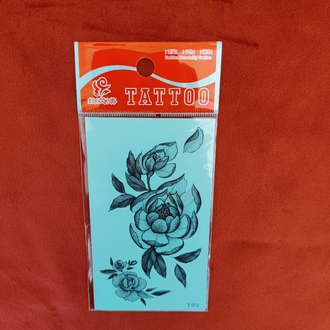 Siyah Gül 10*6 cm
