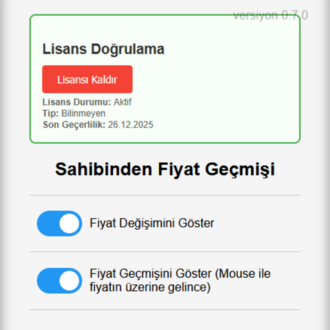 Geçmişinden İlan Pro Eklentisi