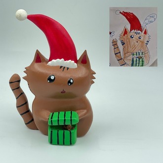 15cm 3d Figür