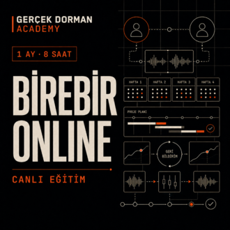 Gerçek Dorman Academy — Birebir Online Eğitim (1 Ay)