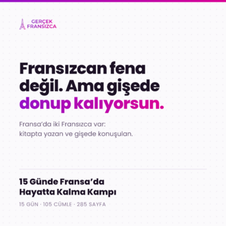 15 Günde Fransa'da Hayatta Kalma Kampı (E-Kitap)
