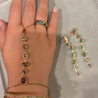 Şahmeran Küpe Set