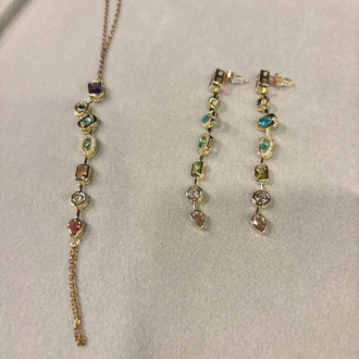 Şahmeran Küpe Set