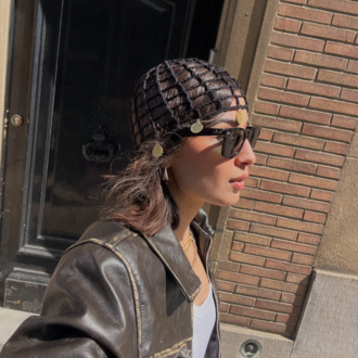 Charm Mesh Hat 