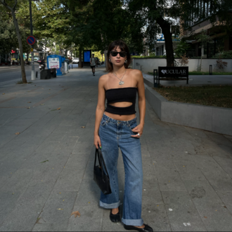 Cut Out Knit Top