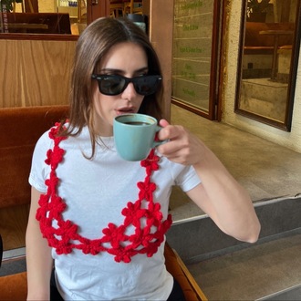 Flower Bra