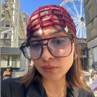 Charm Mesh Hat 