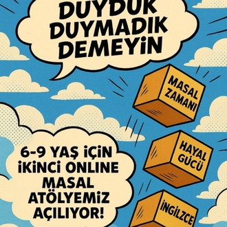 6-9 yaş online Masal Atölyesi