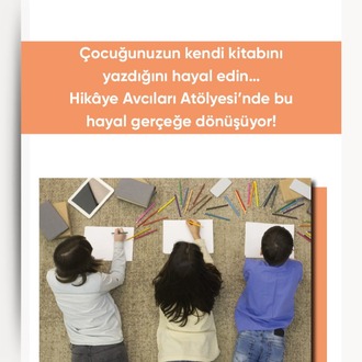 Hikaye Avcıları Çevrim İçi Atölyesi 04 MAYIS • 18 MAYIS PAZARTESİ Saat 19:00