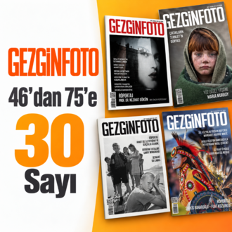 GEZGİNFOTO 46-75 Arası 30 Sayılık Özel Koleksiyon
