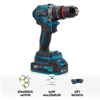 10mm Blue1 Kömürsüz Vidalama