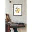 Limon Illustrasyon Dijital Poster