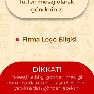 Kraft Ürün Kartı | Kişiye Özel Baskılı | Doğal Kraft Tanıtım Kartı (Model Seçenekli)