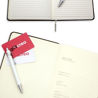Kişiye Özel Cepli Kanguru Termo Deri Defter - Özelleştirilebilir Tarihsiz Defter