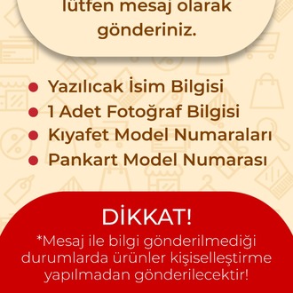 Doğum Gününe Özel Kişiselleştirilebilir Maske Seti - Fotoğraf Baskılı 55Parça Parti Seti