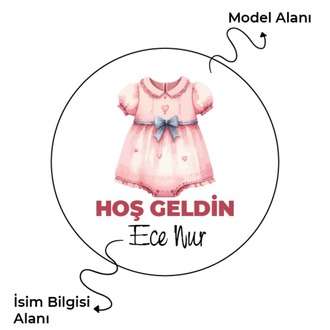 Kişiye Özel Yenidoğan Hoşgeldin Bebek Metal Kutu Seti | Kız & Erkek Modeller