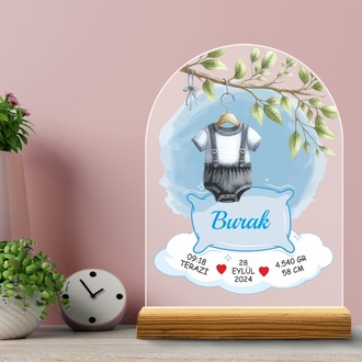 Kişiye Özel Erkek ve Kız Bebeklere Özel Tasarım - Özelleştirilebilir Kıyafetli Bebek Model
