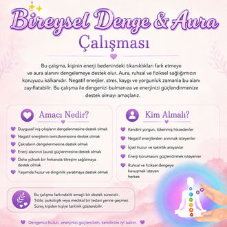Reiki Bireysel Denge ve Aura Güçlendirme Danışmanlığı