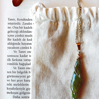 Zeytin Yaprağı Kolye