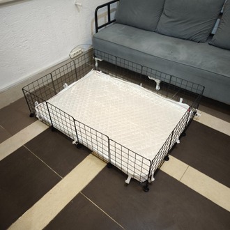 2. Versiyon 14 Panelli Ginepig Yaşam Alanı (134x101x34Cm)