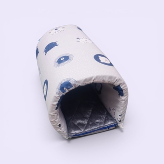 Gri Ginepig Paşa Kemirgen Uyku Evi V2