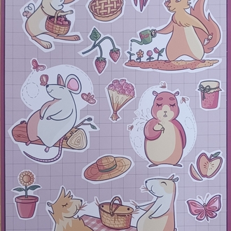 Ginepig Paşa Sticker – Bahar Koleksiyonu
