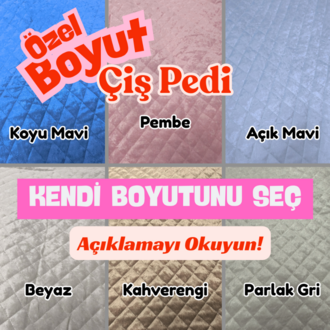 Özel Boyut Çiş Pedi