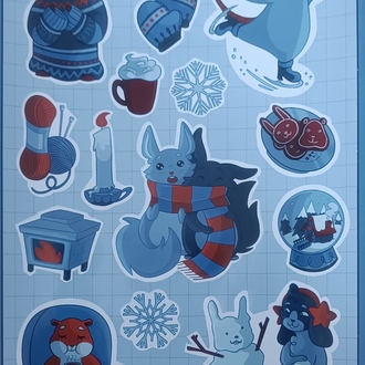 Ginepig Paşa Sticker – Kış Koleksiyonu