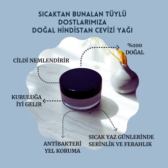 %100 Doğal Soğuk Sıkım Hindistan Cevizi Yağı (Kemirgenler İçin Uygun)