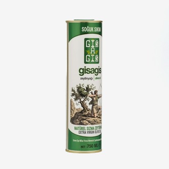 750 ml Gisagis Zeytinyağı - Olgun Hasat, Soğuk Sıkım