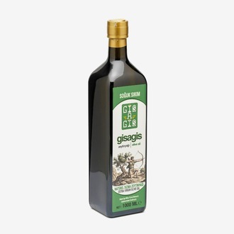 1000 ml Gisagis Zeytinyağı - 0,1 Asidite, Erken Hasat, Soğuk Sıkım