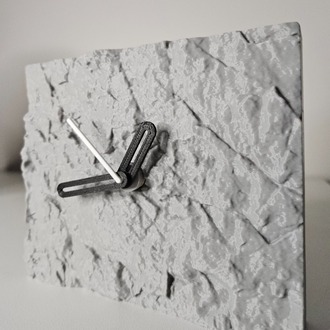 Stone Masa Saati (Gri)