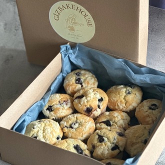Yaban Mersinli Muffin 12 adet