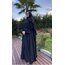 Klasik Şık Abaya Takım