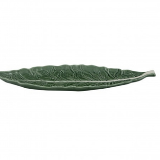 Bordallo Pinheiro Lahana Yaprak Servis 40x12cm
