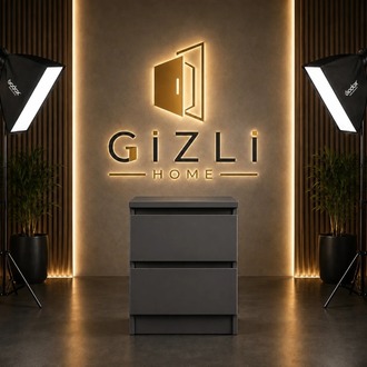 NOVA NIGHT 01 | NFC Kartlı Gizli Bölmeli Komodin
