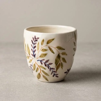 Botanical Stoneware Bardak